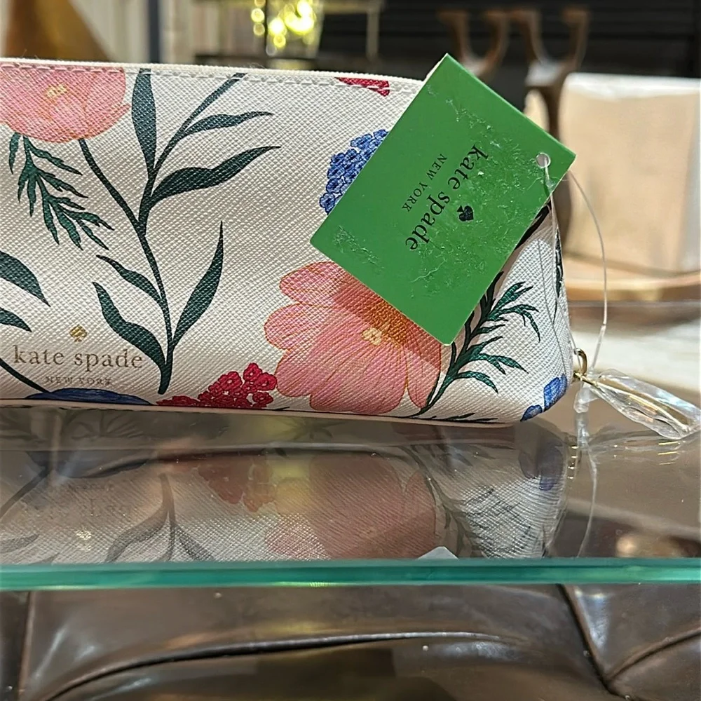 Authentic Kate Spade ♠️ New York “Blossom” Pencil Case w/Accessories, NWT